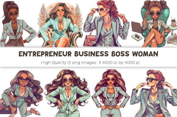 Business Boss Woman Clipart: A Powerful Tool for Creative and Professional Projects