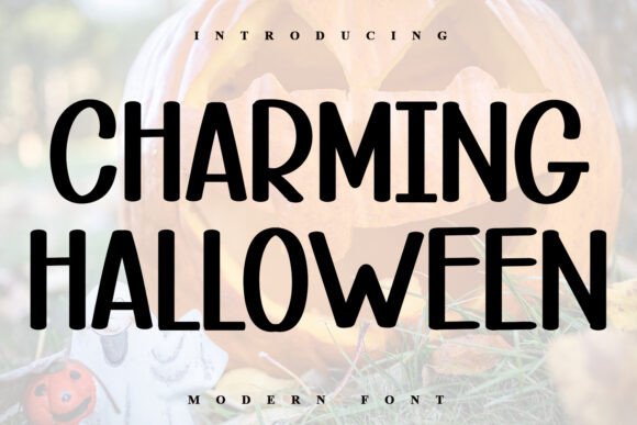 Charming Halloween: A Unique Font for Creative and Professional Projects