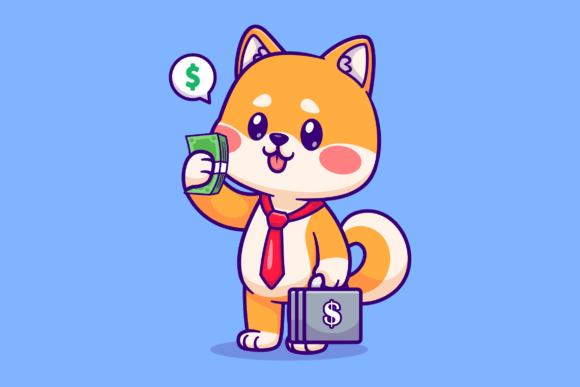 Cute Shiba Inu Dog Business Cartoon: A Strategic Visual Tool for Modern Creativity and Branding