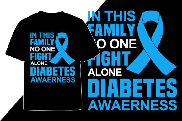 Diabetes T Shirt Design Vector: A Creative Tool for Awareness and Merchandise