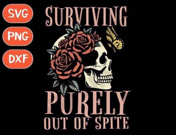 Surviving Purely Out of Spite SVG: A Digital Design for Empowerment and Creativity