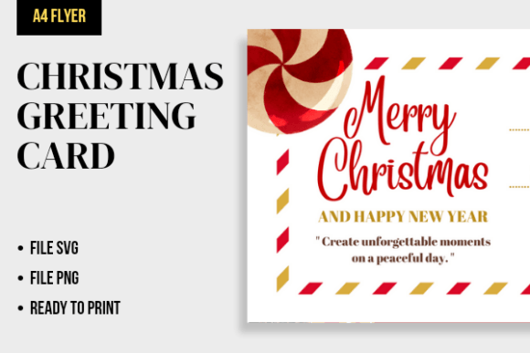 White Christmas Greeting Card: A Modern Approach to Holiday Communication
